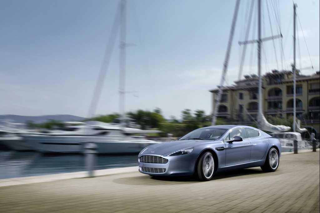 RAPIDE, PURE ASTON MARTIN. THE WORLD'S MOST ELEGANT FOUR-DOOR SPORTS C...