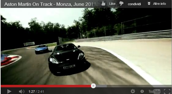 ASTON MARTIN ON TRACK: MONZA