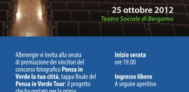 SAVE THE DATE > ABENERGIE, “PENSA IN VERDE” – SERATA DI PREMIAZIONE