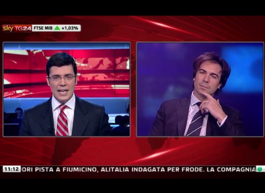 SKY TG24 (7 FEB. 2013): “WEBPOLITICS” I POLITICI ONLINE VERSO LE ELEZIONI