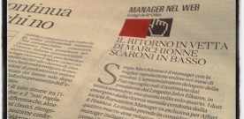 Repubblica Affari & Finanza, “MANAGER ON THE NET”: ELKANN-DELLA VALLE NECK AND NECK