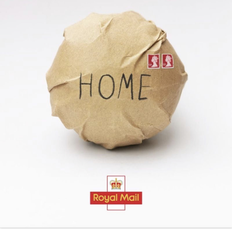 EURO 2020: AND ROYAL MAIL’SEND US HOME’, WITH TWO ‘STAMPS’.