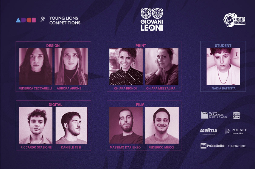 ART DIRECTORS CLUB ITALY:  HERE ARE THE YOUNG LIONS OF ITALIAN ADV (2022)