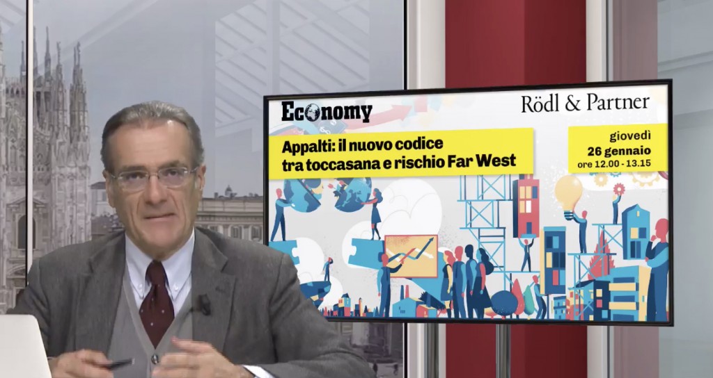 AL VIA LA 5° STAGIONE DI “LEGAL ECONOMY “ I TALKS DI ECONOMY MAGAZINE E RÖDL & PARTNER